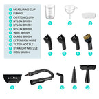 Redhut [2026] Handheld Pressurized Multifunctional Steam Cleaner, equipped with 12 accessories, powerful and efficient.